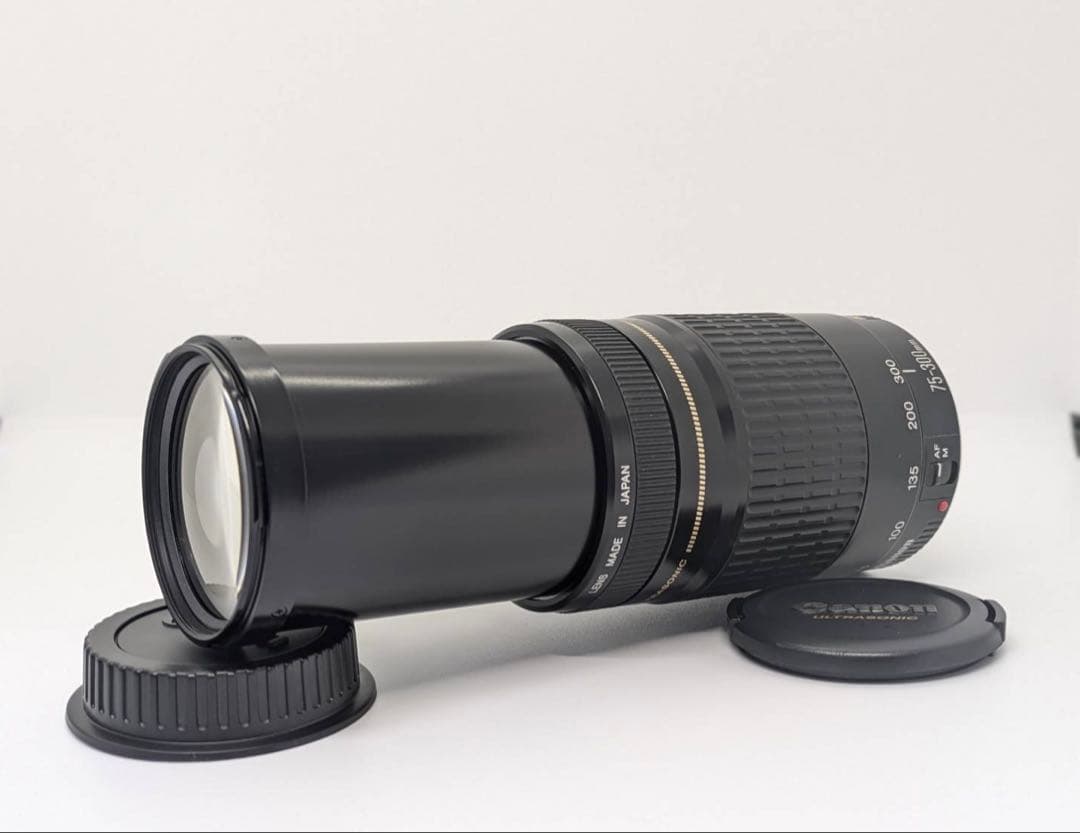 超音波モーター搭載【超望遠レンズ】Canon EF 75-300mm USM