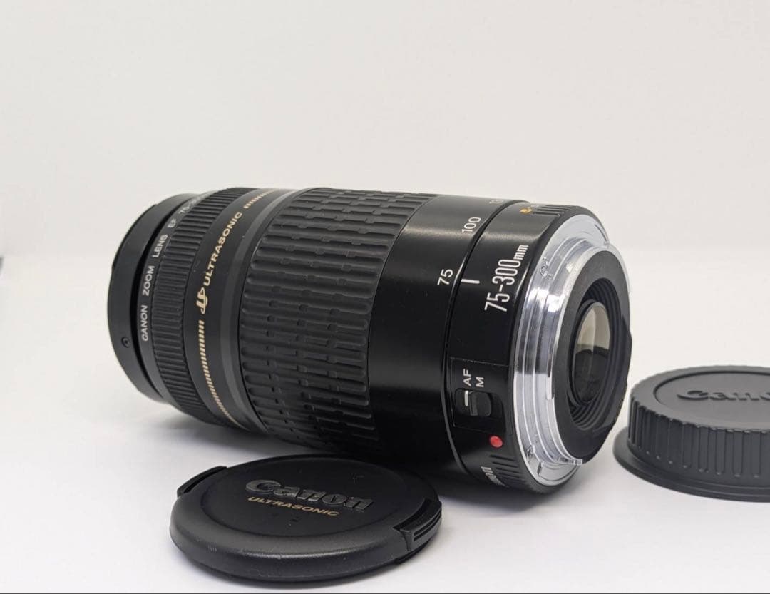 超音波モーター搭載【超望遠レンズ】Canon EF 75-300mm USM