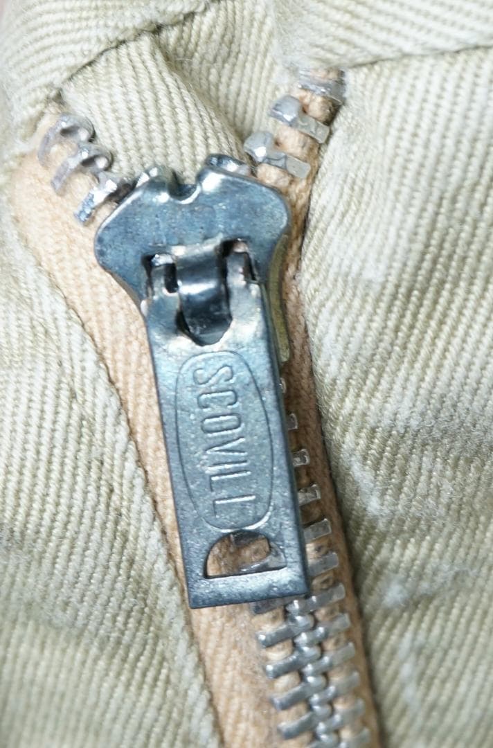 ヴィンテージ　60s US ARMY コットンチノパン　カーキ　36×31