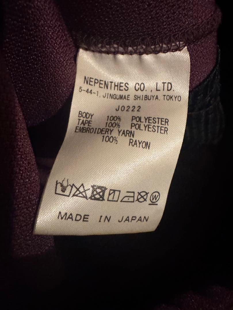 needles トラックパンツ S size