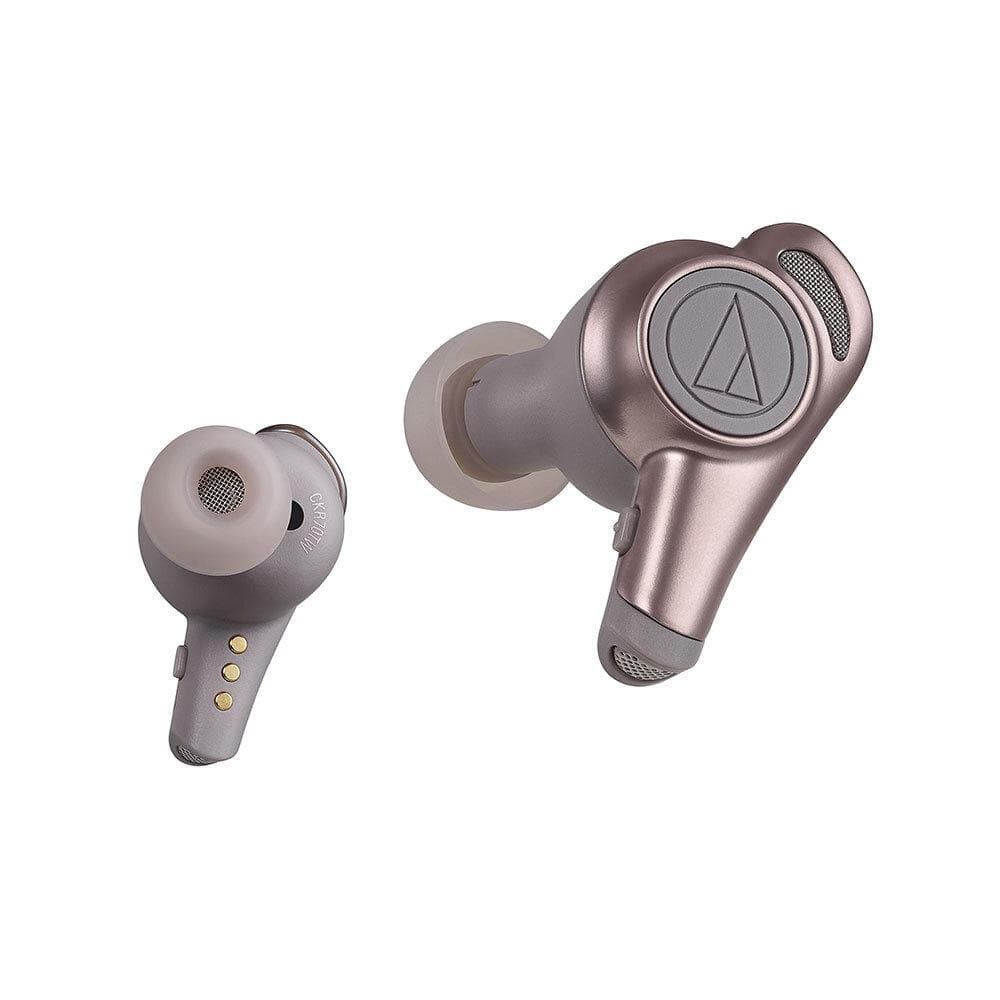 新品未使用【オーディオテクニカ ワイヤレスイヤホン】ピンク ベージュ ゴールド