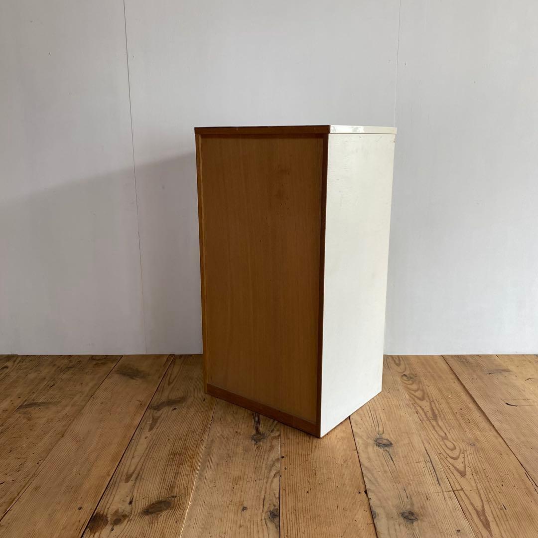 レトロポップ チェスト 棚 5段 昭和レトロ グリーン z813