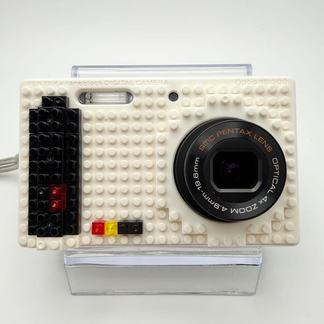 【箱付美品】PENTAX×nanoblock Optio NB1000 デジカメ
