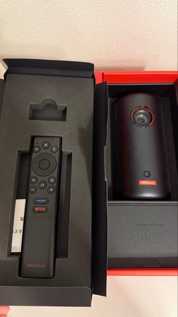【美品/即購入可】 Anker NEBULA Capsule 3 プロジェクター