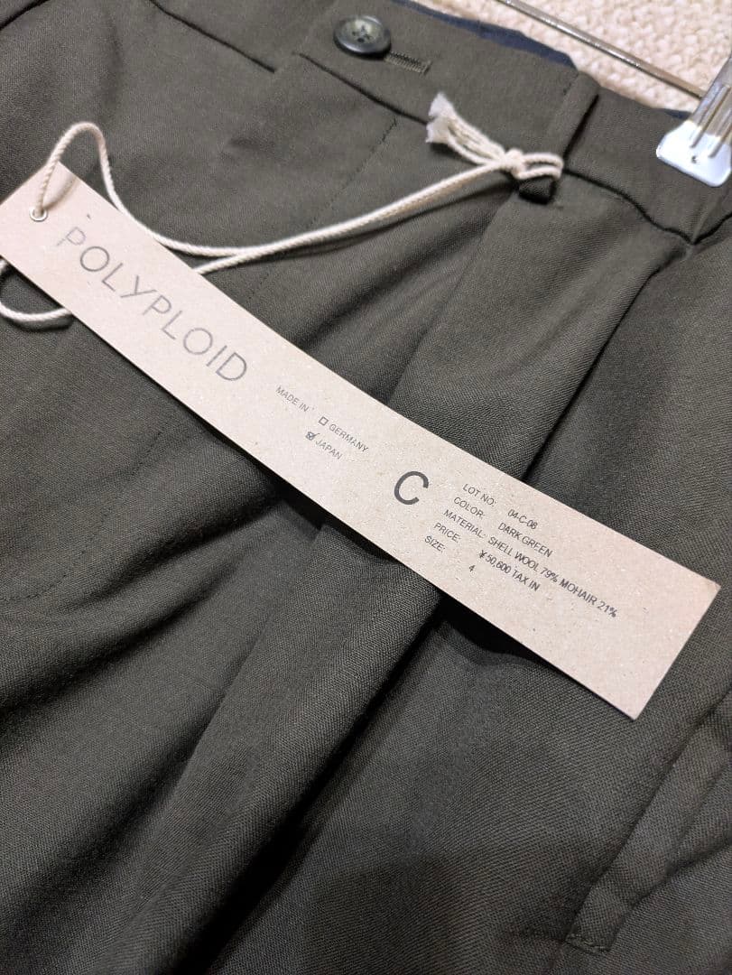 パンツ POLYPLOID Wide Tapered Pants