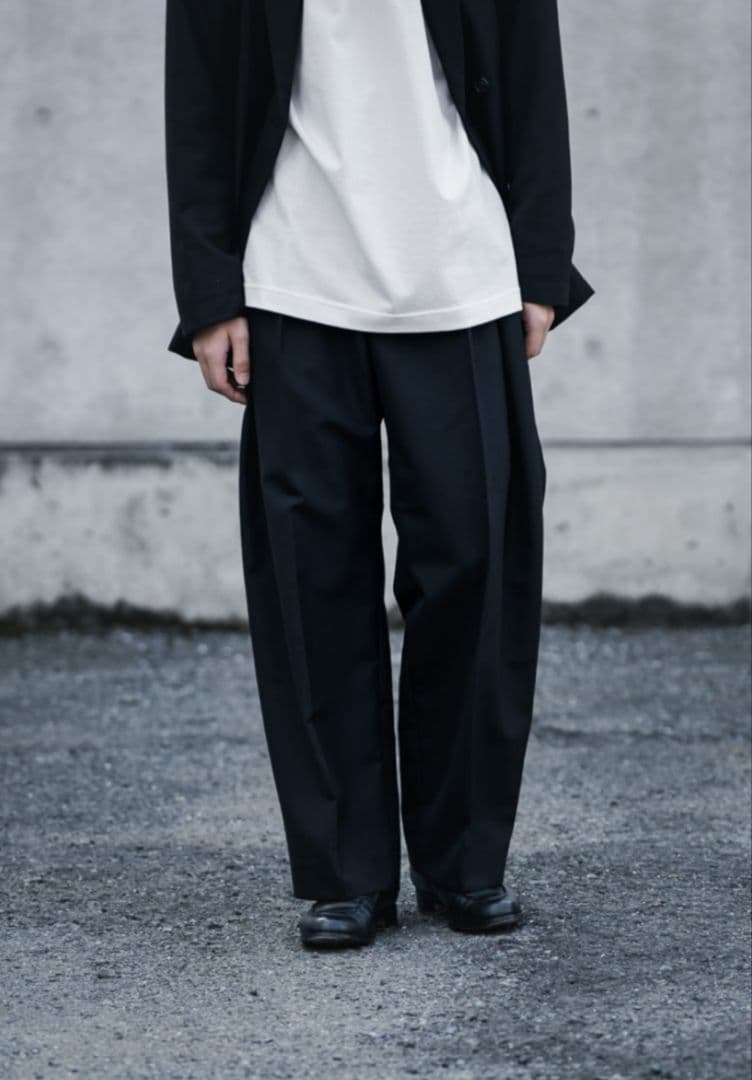パンツ POLYPLOID Wide Tapered Pants
