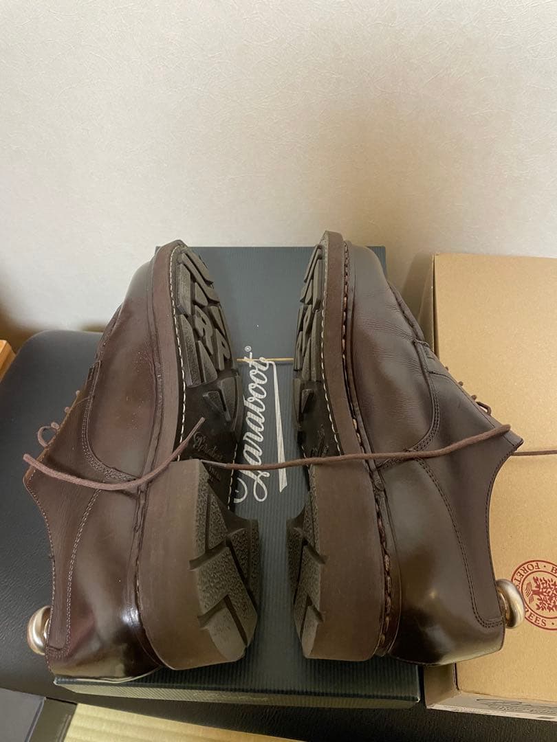 パラブーツ　シャンボード　ダークブラウン　UK5.5（24センチ相当）