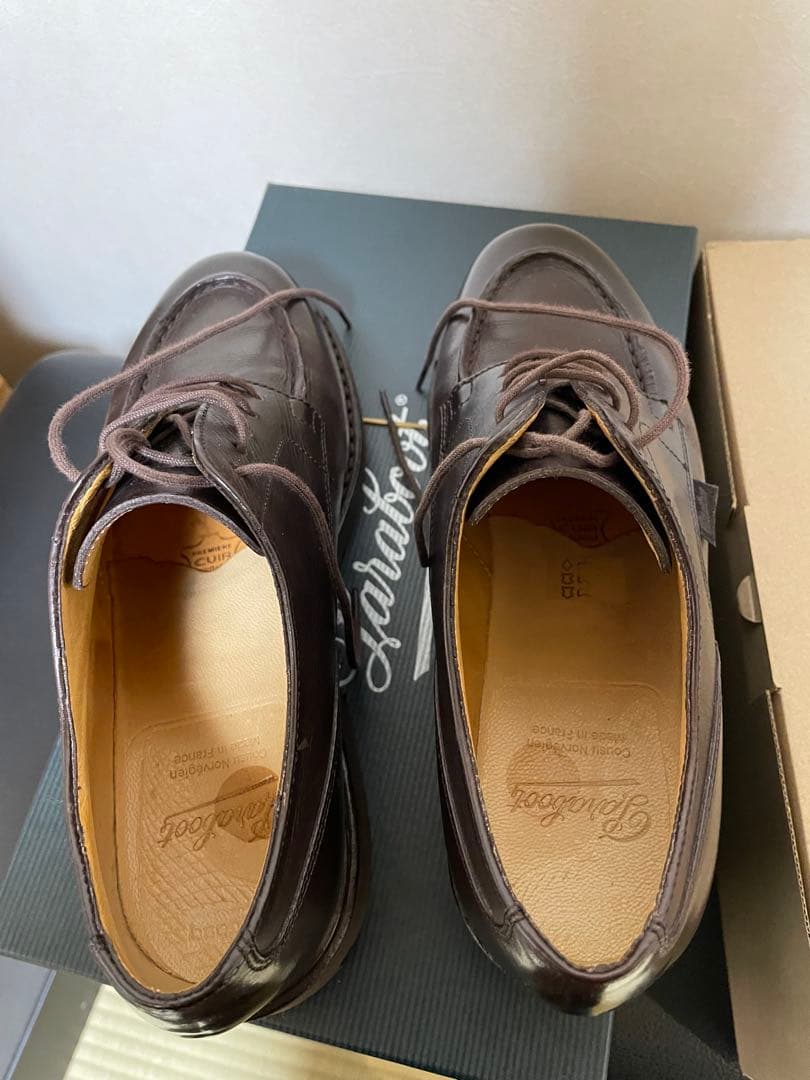 パラブーツ　シャンボード　ダークブラウン　UK5.5（24センチ相当）