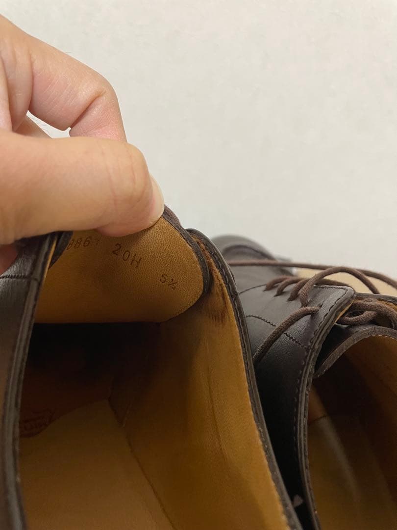 パラブーツ　シャンボード　ダークブラウン　UK5.5（24センチ相当）