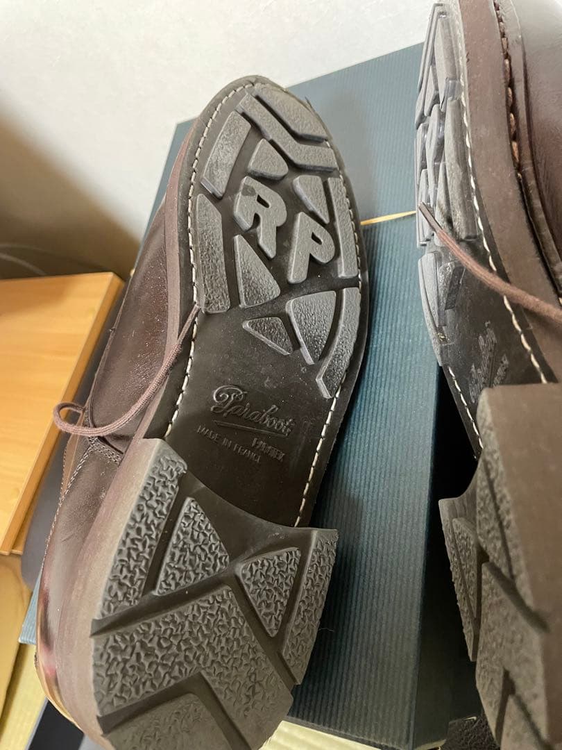 パラブーツ　シャンボード　ダークブラウン　UK5.5（24センチ相当）