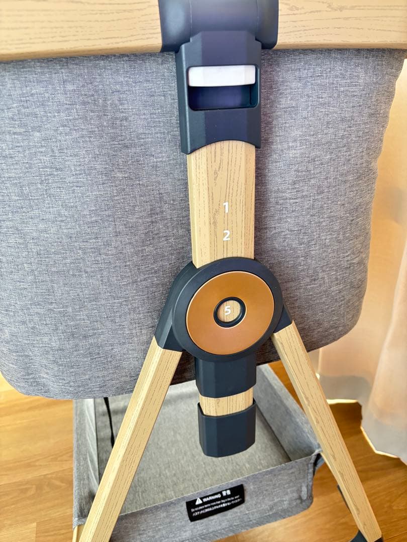 【美品】HZDMJ ベビーベッド 添い寝 折り畳み式 キャスター