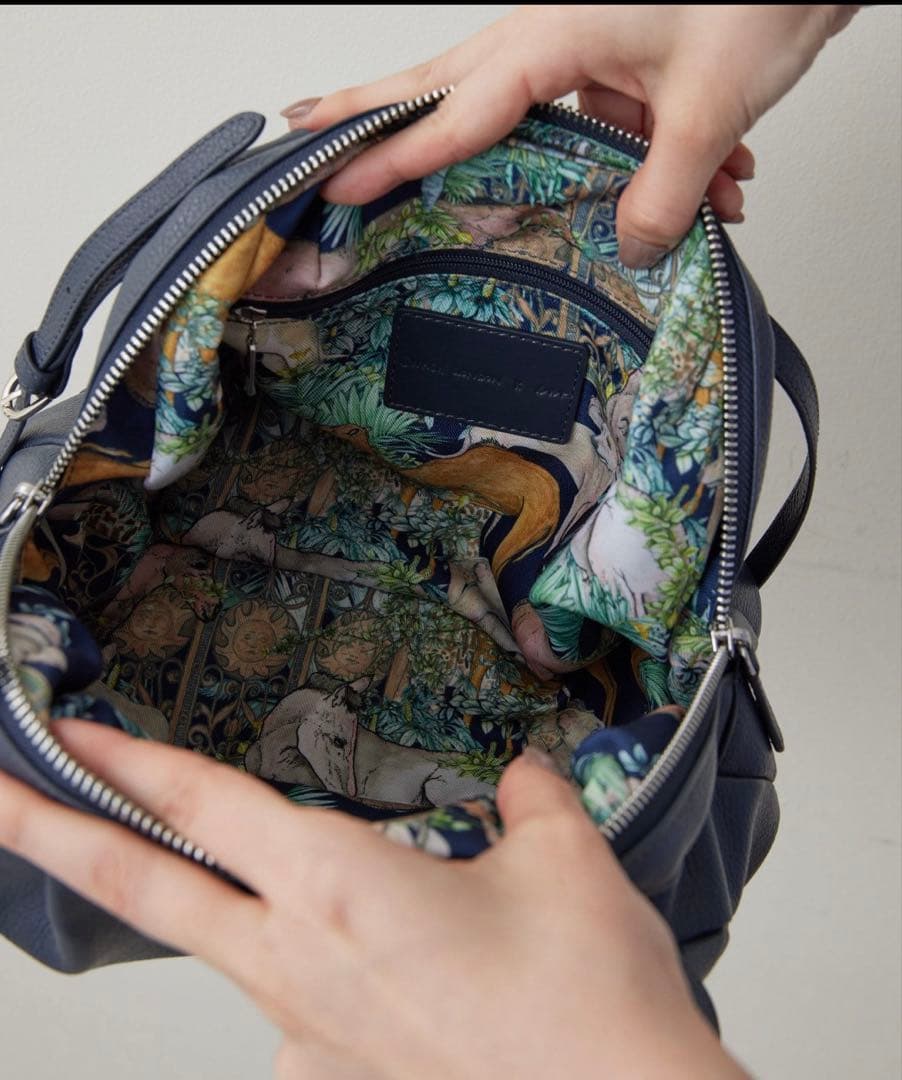 イアパピヨネ SWASH×ear コラボコロンボストン