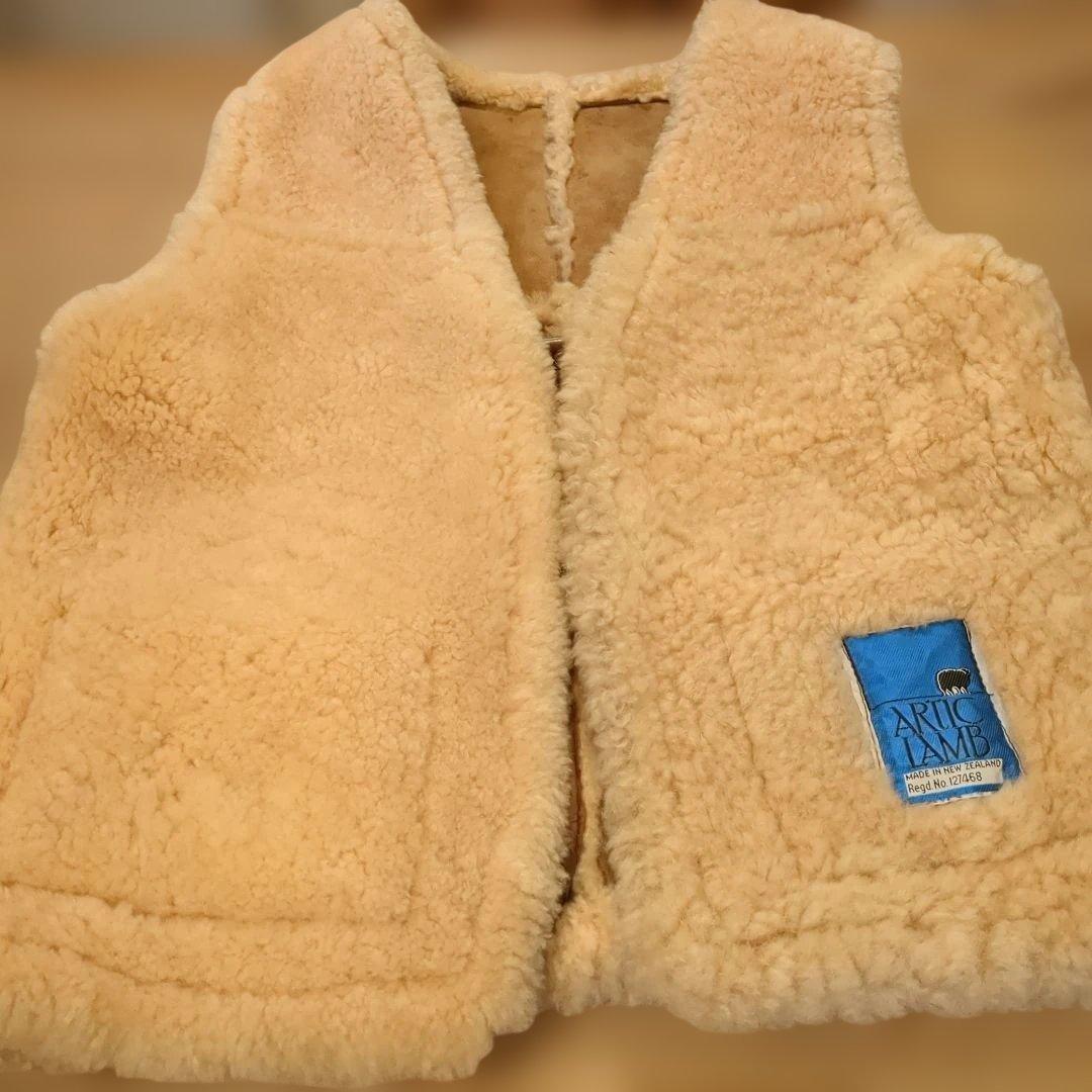 ムートンベストビンテージ