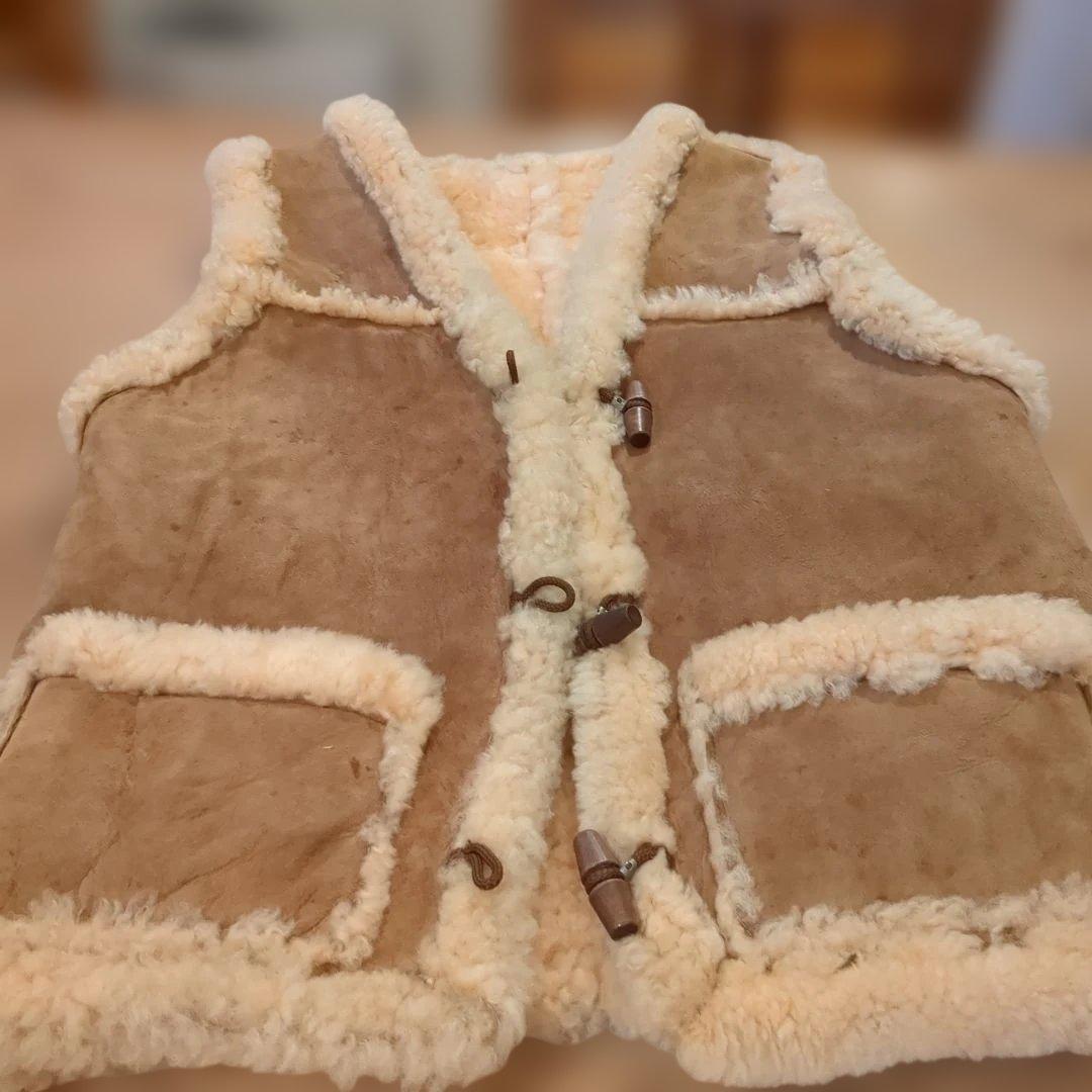 ムートンベストビンテージ