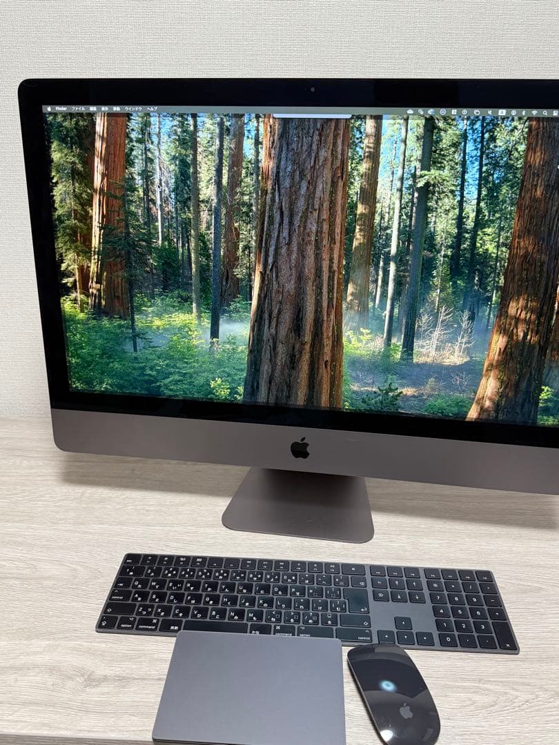 4TB SSD搭載27インチiMac Pro 2017 10コア64GBメモリ