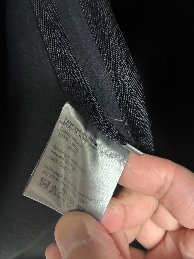 コルソコモ　鑑定済み　dior homme 06aw エディ期　ダッフルコート