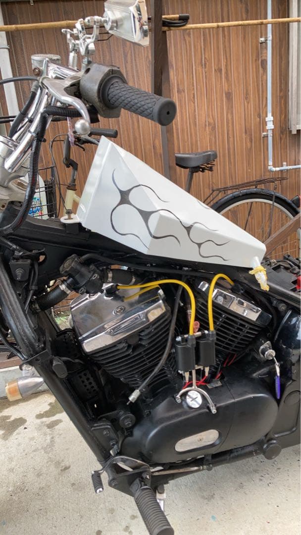 バルカン400 コフィンタンク　 棺桶タンク