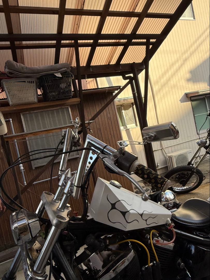 バルカン400 コフィンタンク　 棺桶タンク