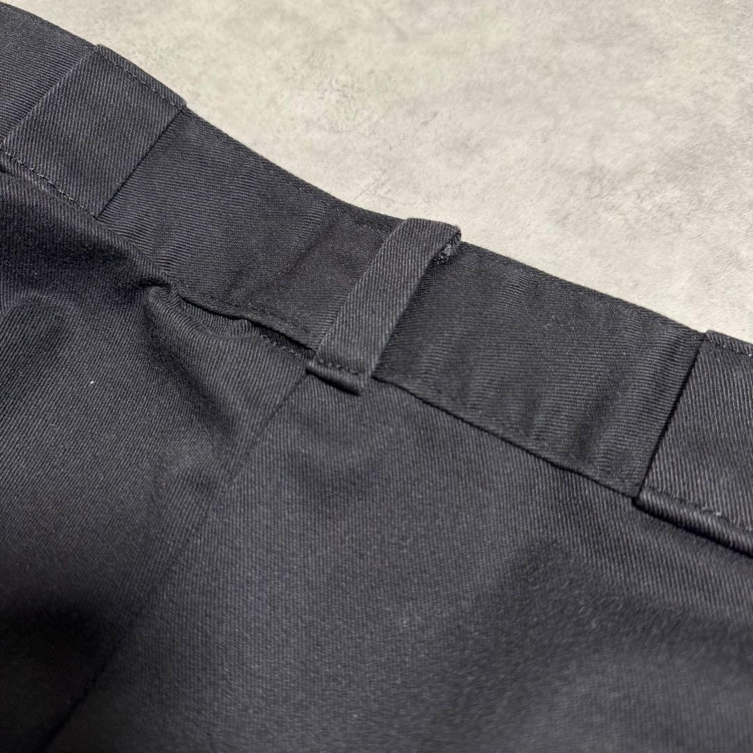 USA製 Dickies874 ブラック W38