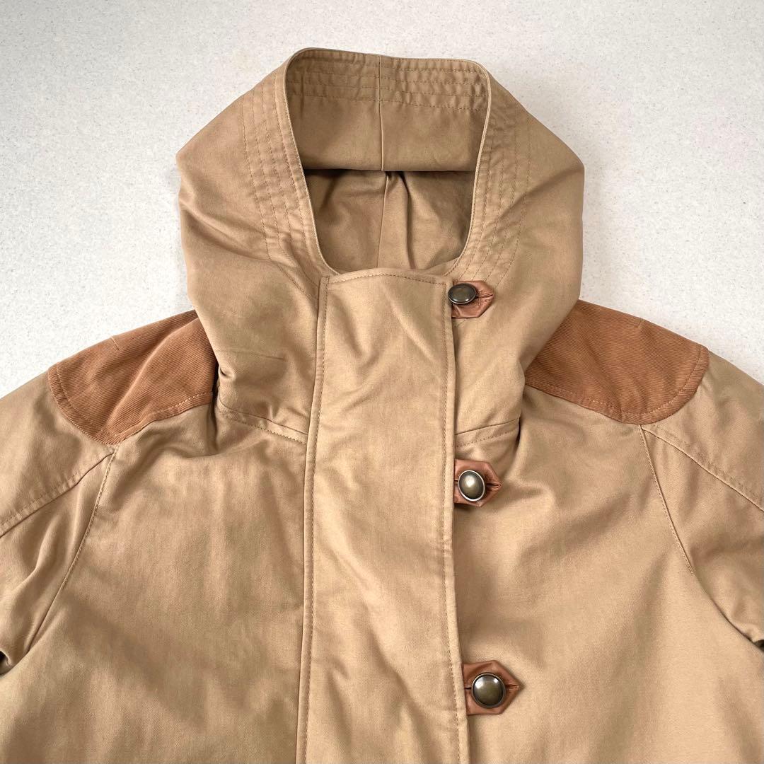 ツモリチサト ボアファーライナー付き モッズコート