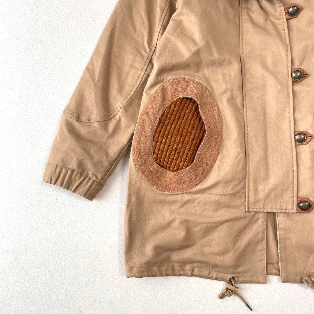 ツモリチサト ボアファーライナー付き モッズコート