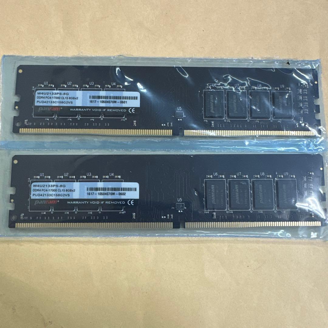 ⓺各社DDR4　16GB　（8GB*2）