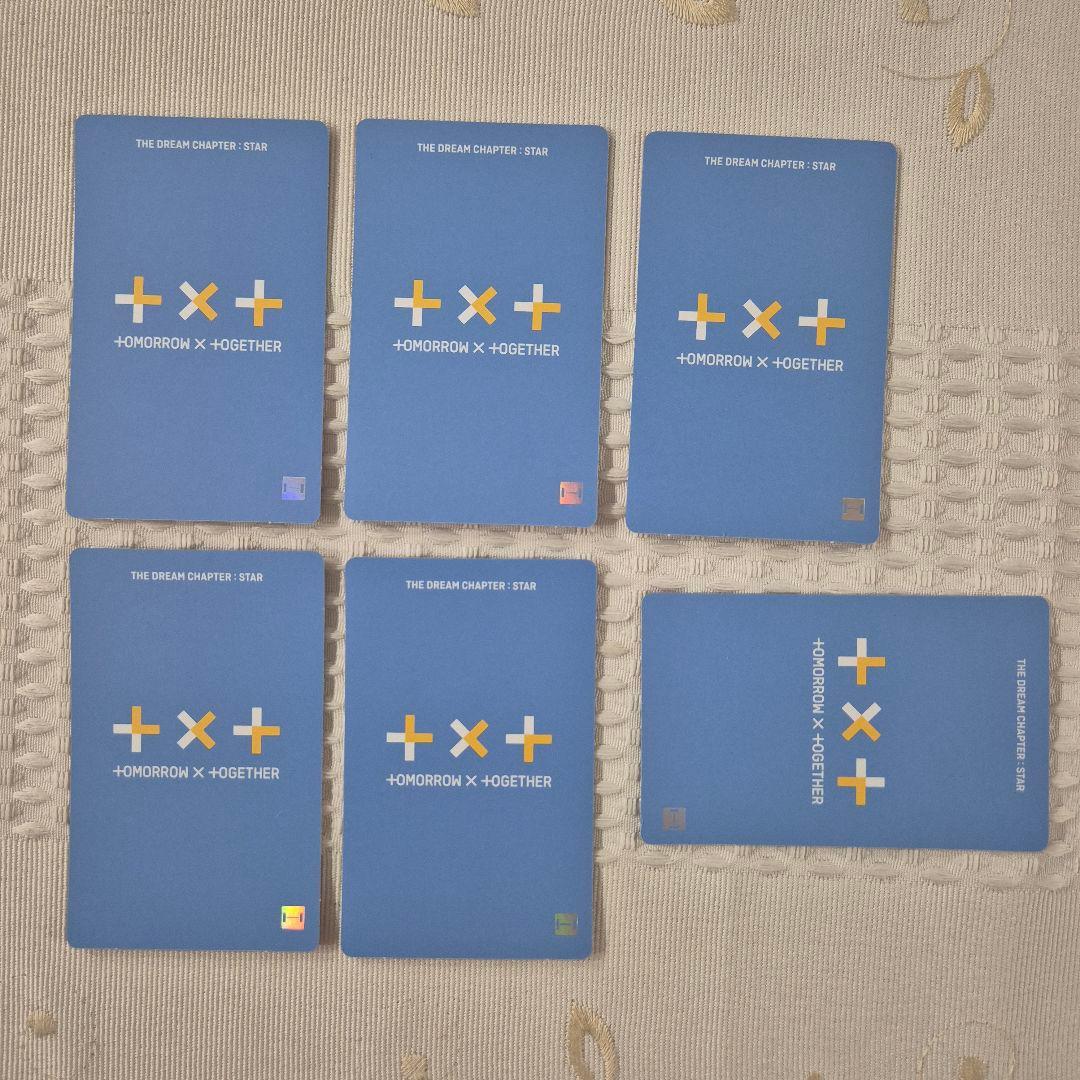 TXT STAR ラキドロ 6枚セット(ラス1)