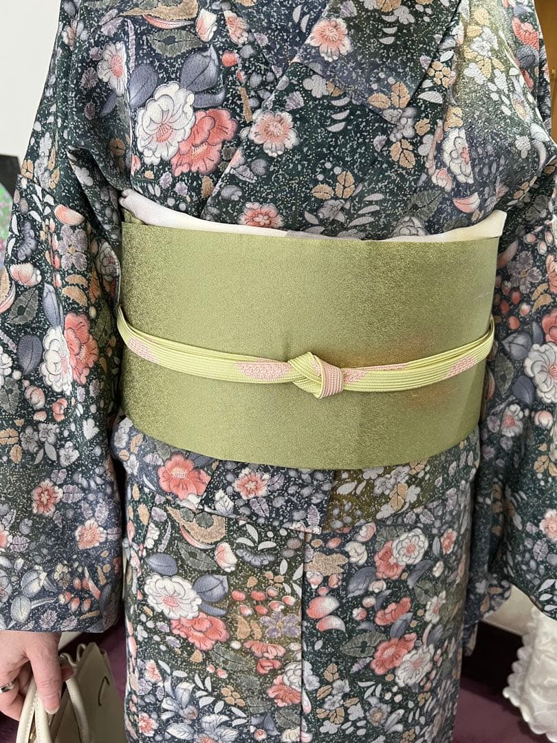 小紋と染帯セット販売