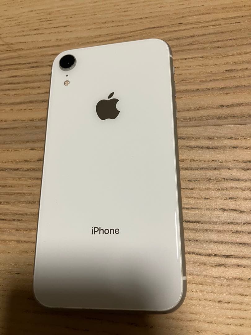 iPhone XR 64GB ホワイト｜SIMロックなし｜初期化済｜動作品｜