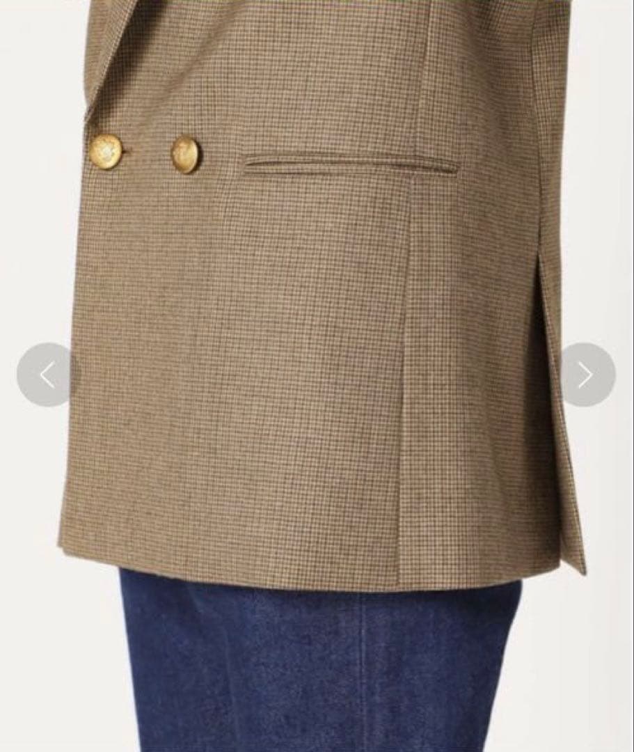 【定価3.6万】イエナ　ダブルブレストジャケット　38 テーラードジャケット