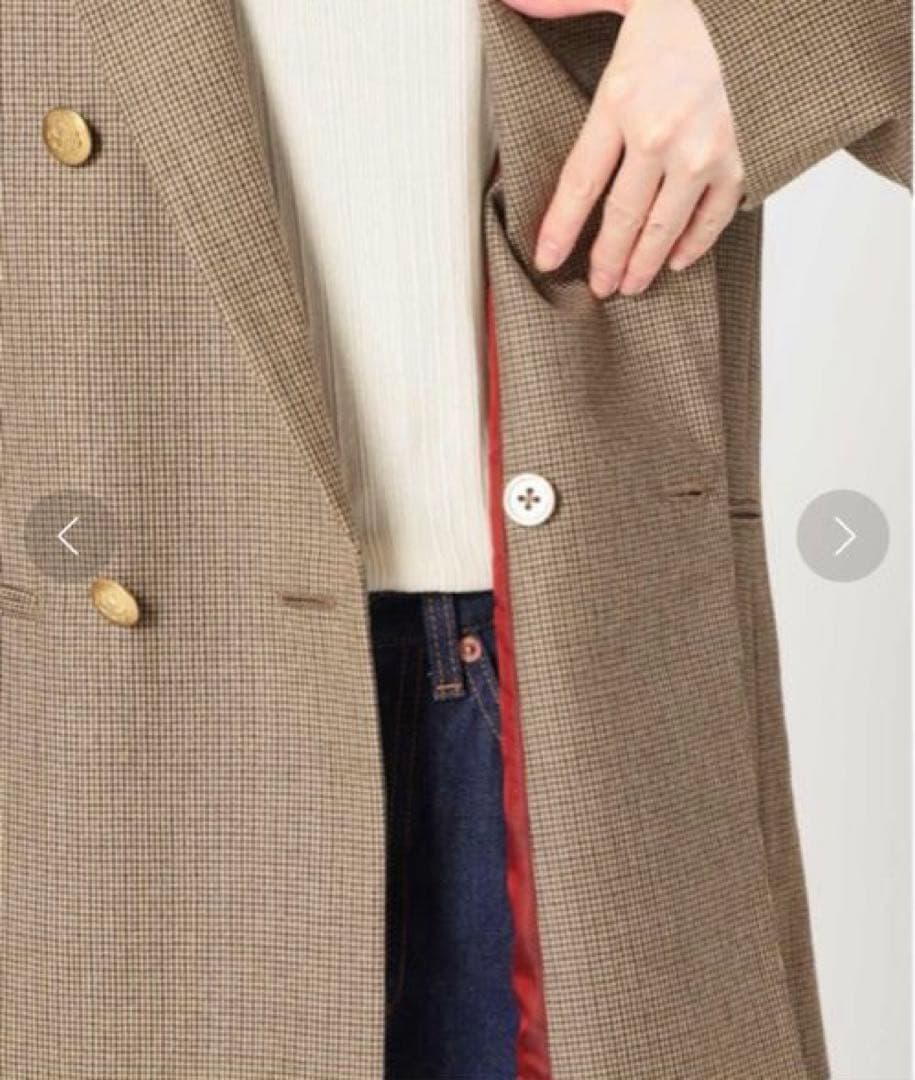 【定価3.6万】イエナ　ダブルブレストジャケット　38 テーラードジャケット