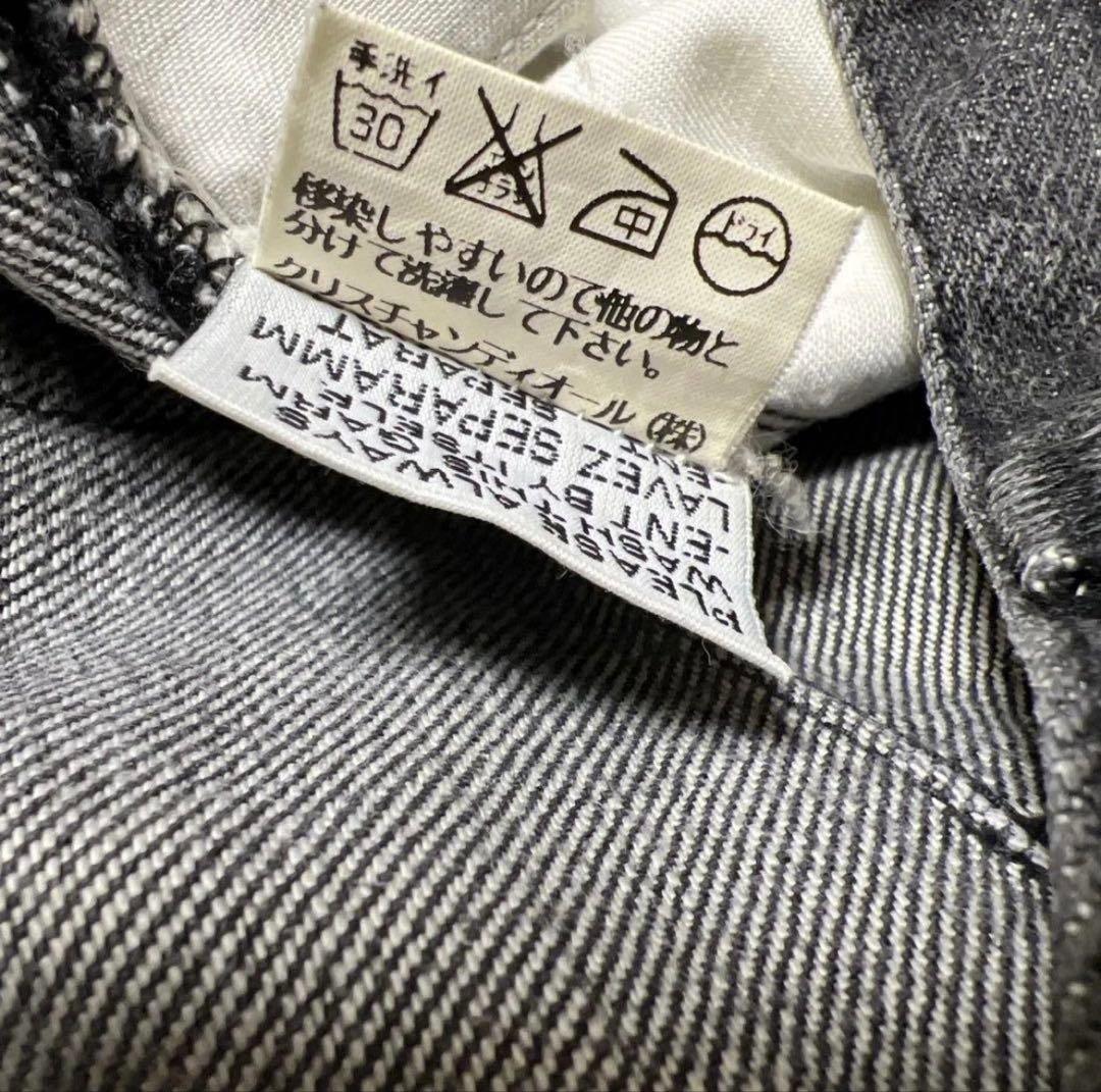 Dior Homme04AWエディ期 “VICTIM期”グレー スキニーデニム