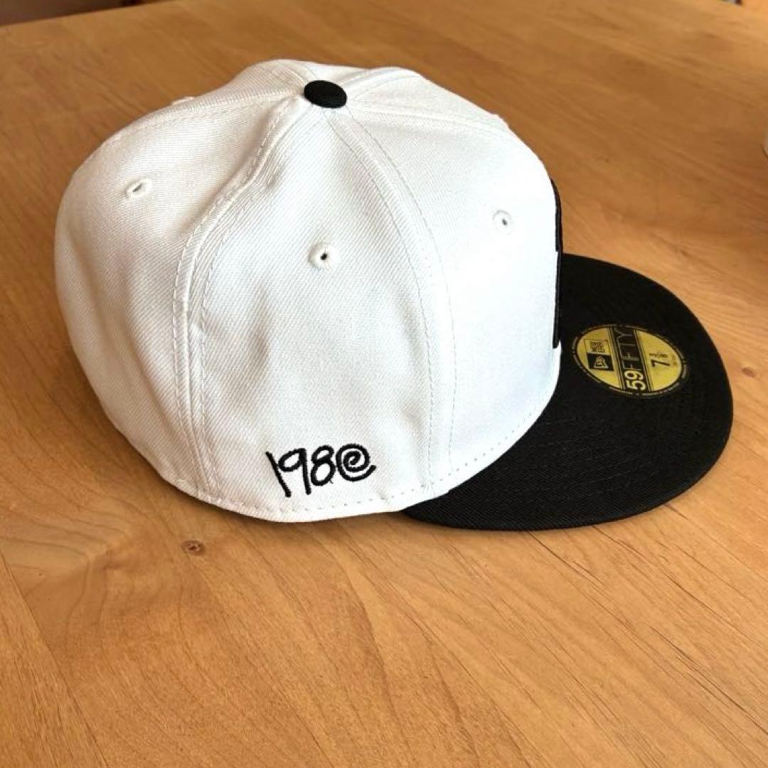 STUSSY NEW ERA コラボキャップ　ホワイト