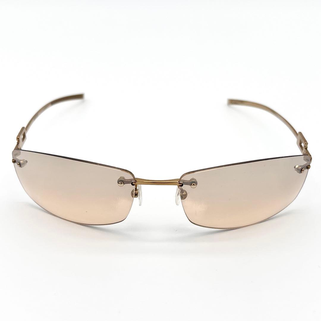 【専用】GUCCI Rimless Sunglasses Gold Tone