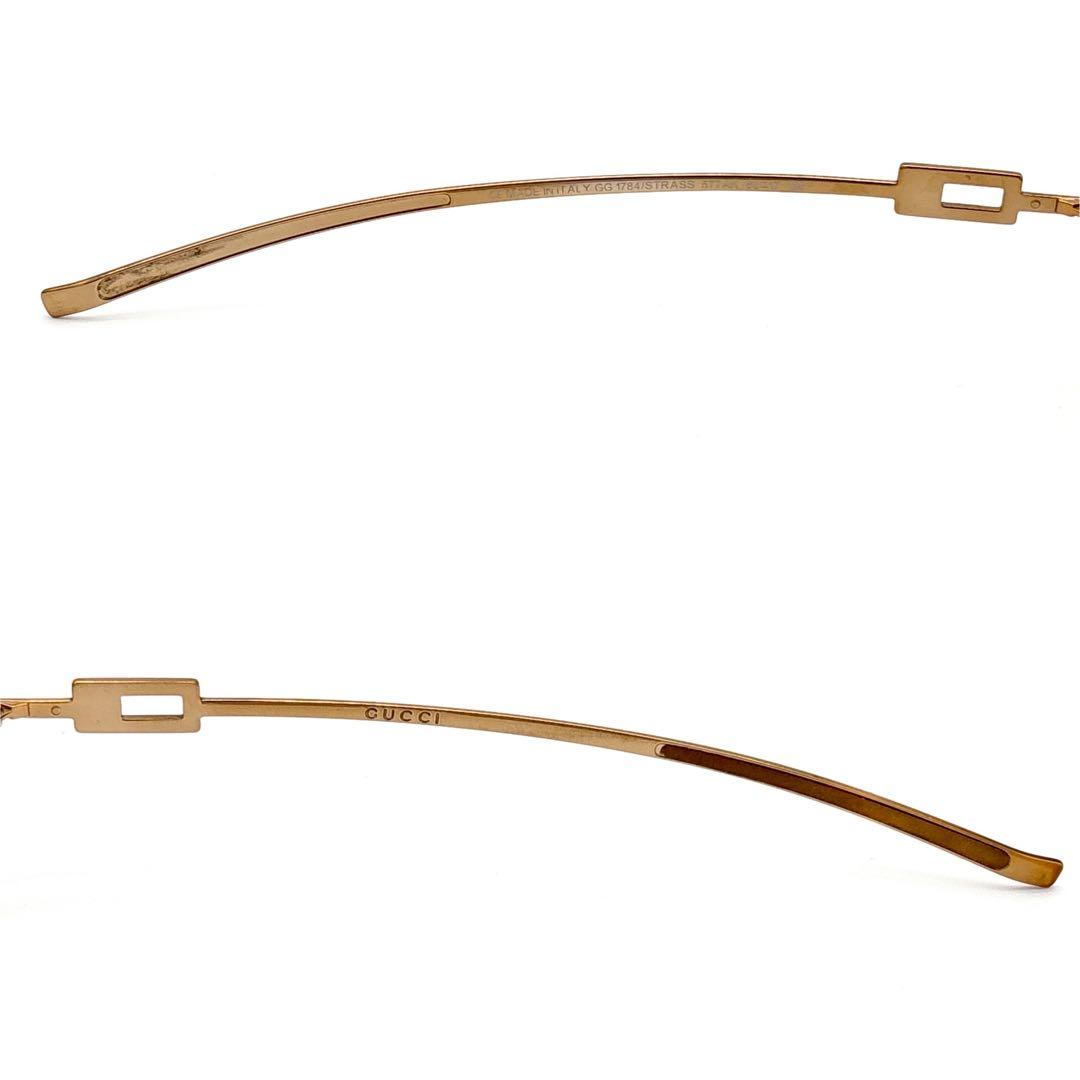 【専用】GUCCI Rimless Sunglasses Gold Tone