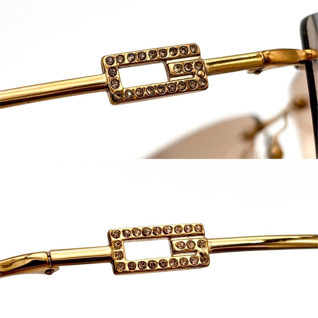 【専用】GUCCI Rimless Sunglasses Gold Tone