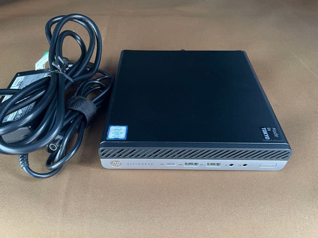 HP EliteDesk 超小型 第9世代i5 メモリ8GB SSD＋HDD