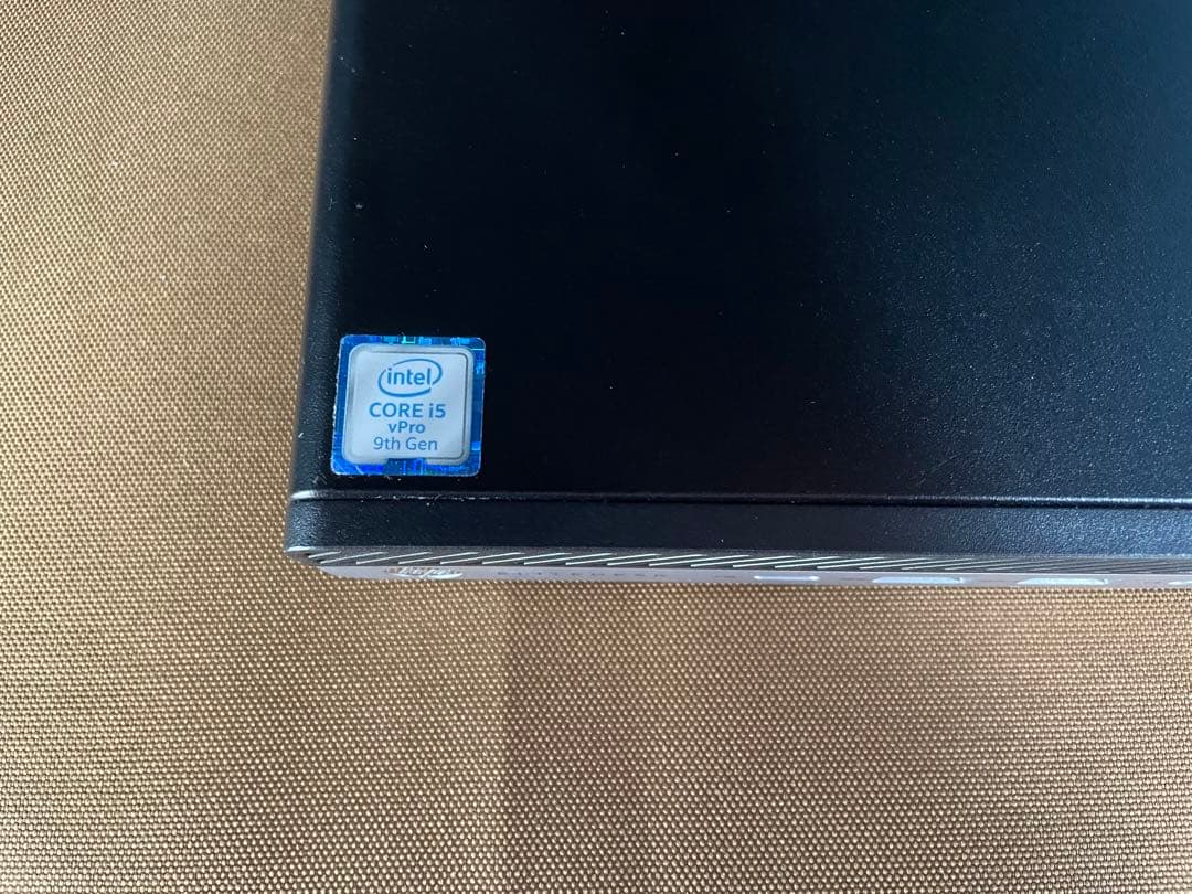 HP EliteDesk 超小型 第9世代i5 メモリ8GB SSD＋HDD