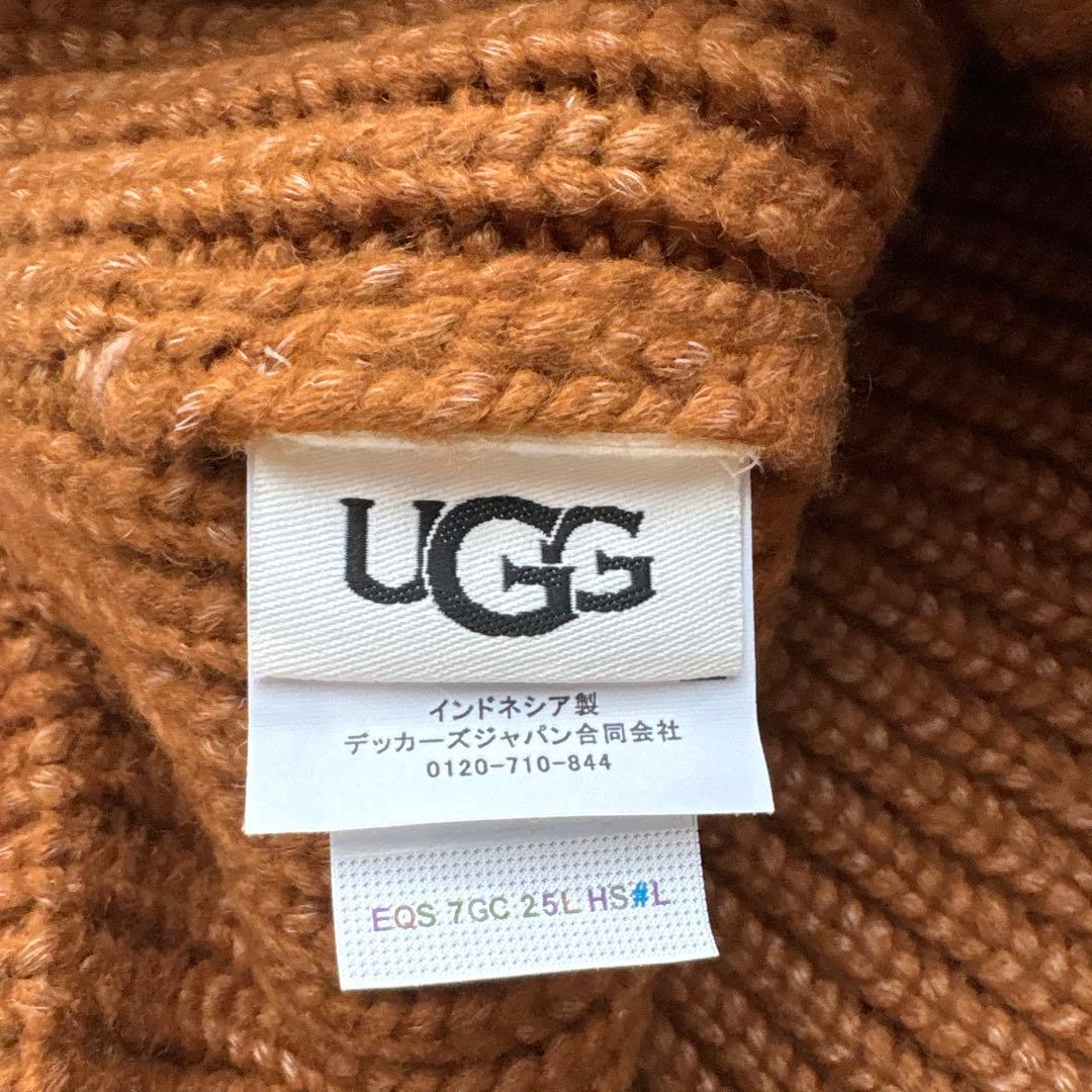 【試着のみ】UGG チャンキー クラフテッド リブ ビーニー　ニット帽