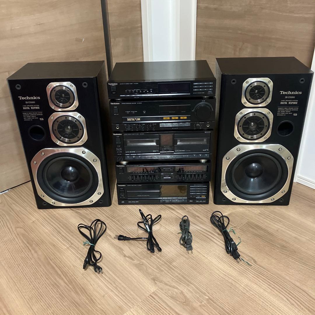 technics コンポセット　D-5000 ジャンク 動作未確認