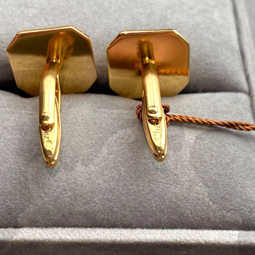 【未使用タグ付き】DIOR カフリンクス　ネクタイピン　２点セット