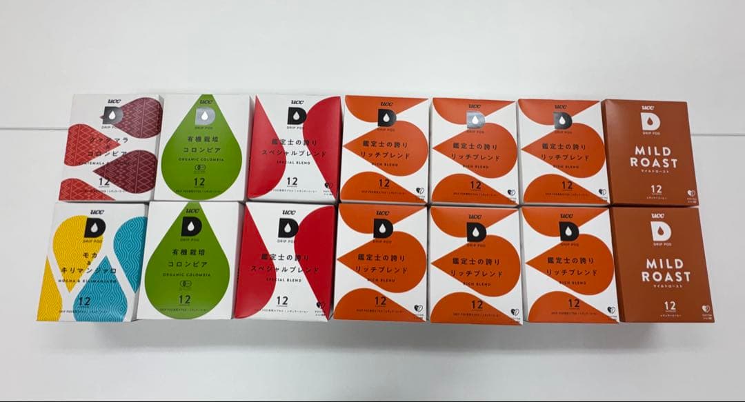 UCCコーヒー　ドリップポッド6種14箱