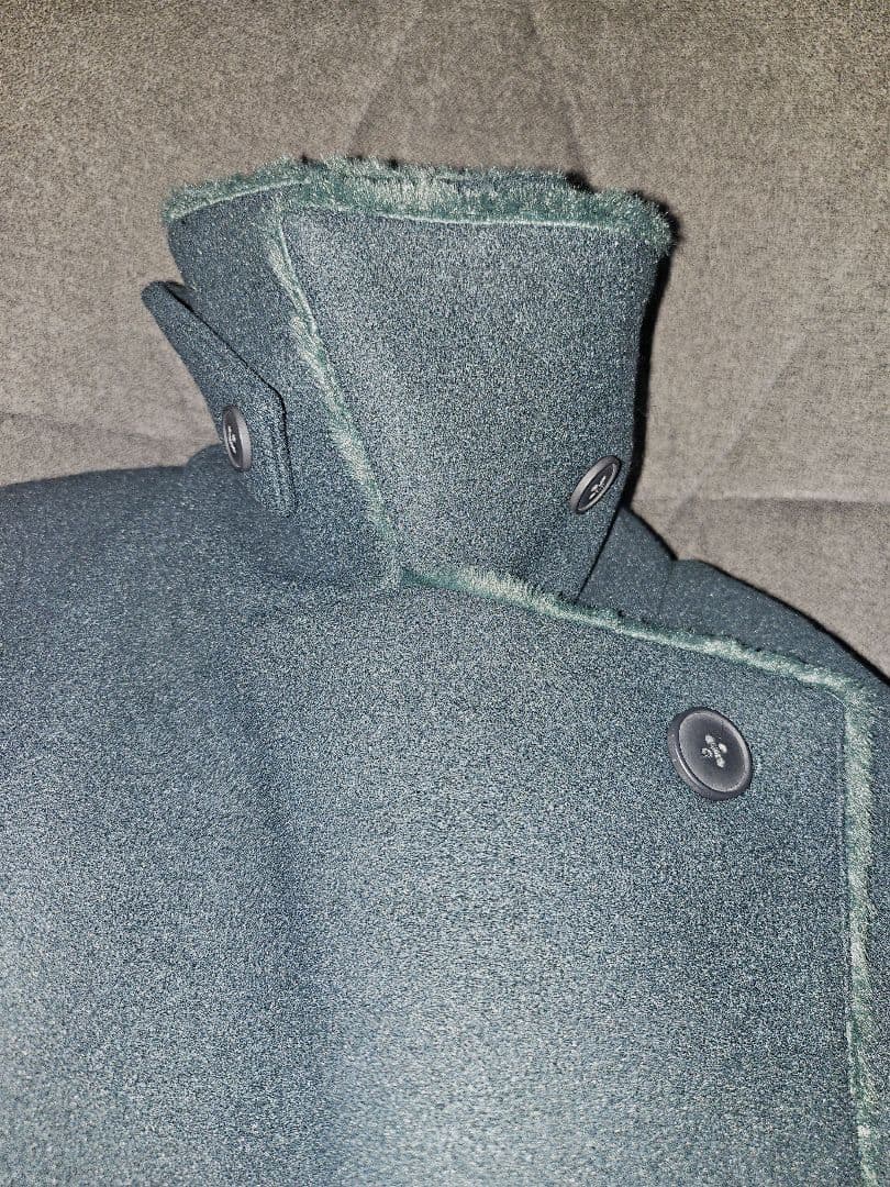 なっ品　(新品)ウーリーテックフェイクファーショートコート