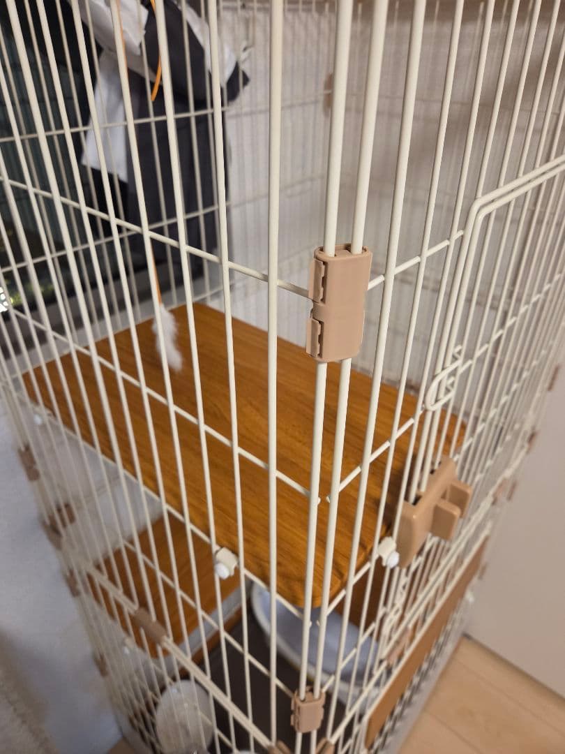 【極美品:使用期間2週間】ペットプロジャパン y キャットケージ