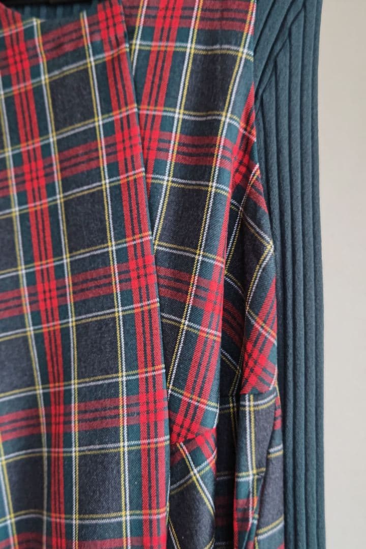 CRESCENT チェックジャンパースカート