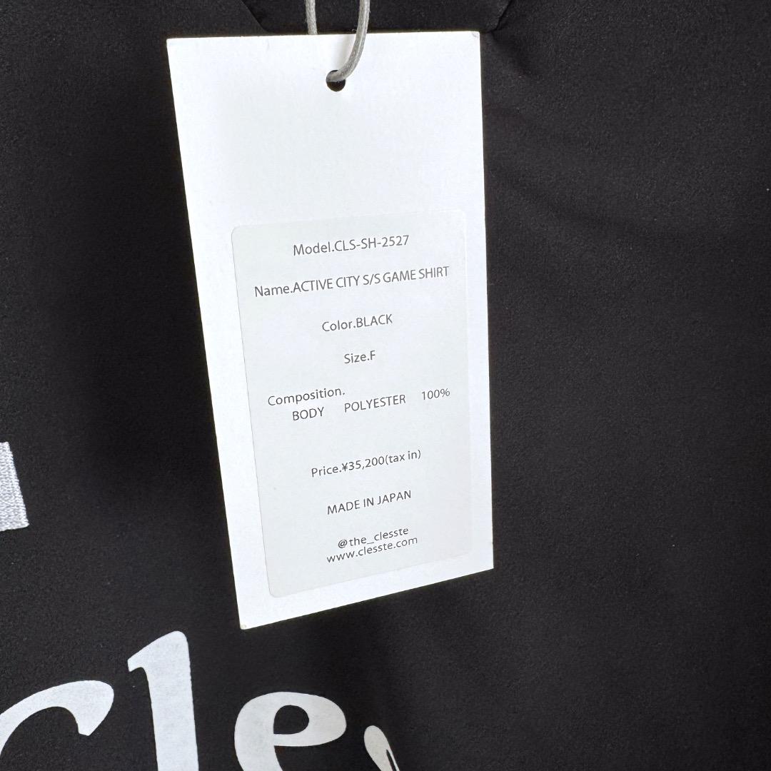 即完 新品 CLESSTE ACTIVE CITY S/S GAME SHIRT
