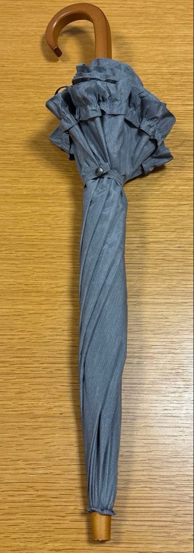 サンバリア100折りたたみ日傘　グレー