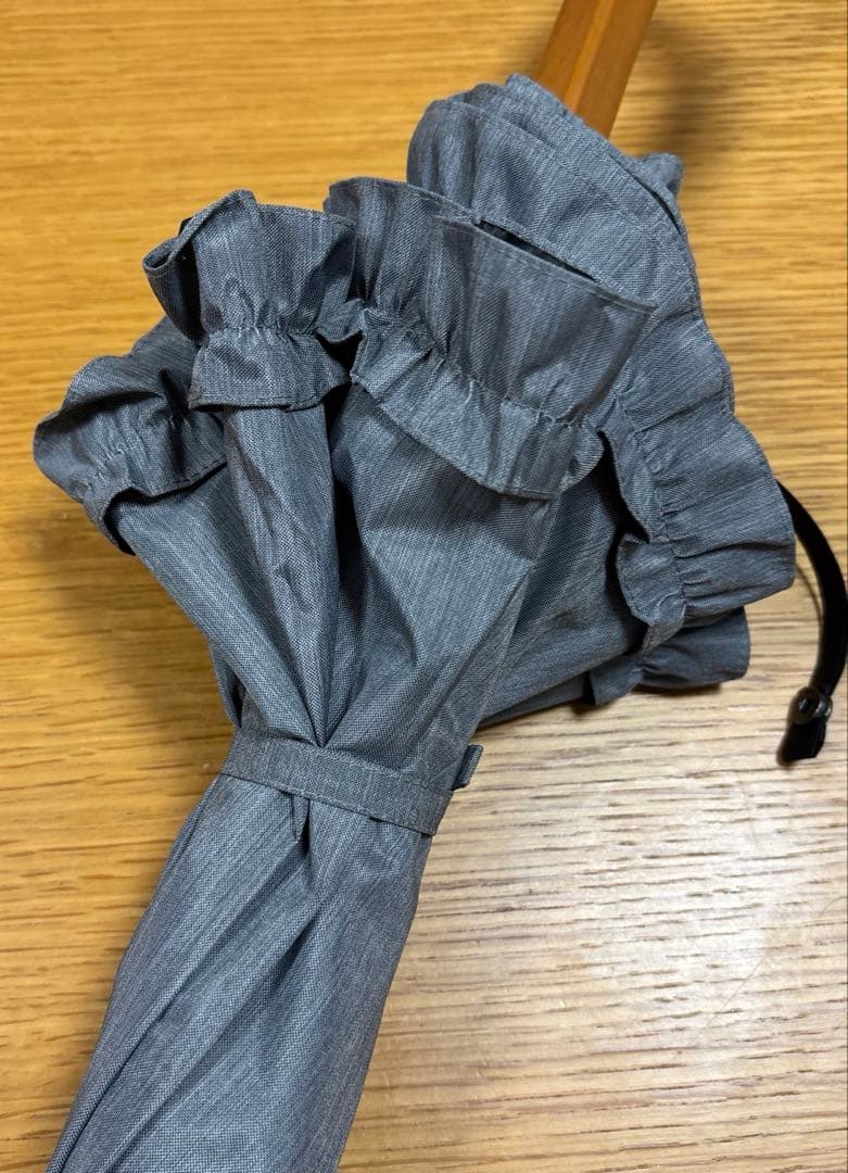 サンバリア100折りたたみ日傘　グレー