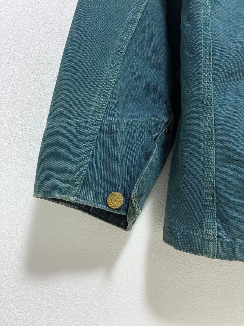 Carhartt94年製CU1055チョアコートTeal Blue USA製XL