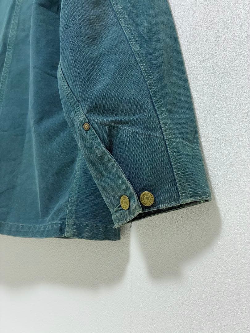 Carhartt94年製CU1055チョアコートTeal Blue USA製XL